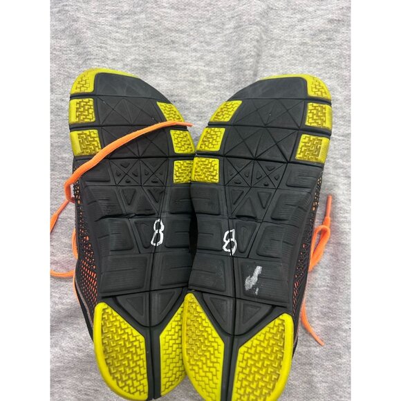 Nike Free 3.0 Shoes Men's Sneakers Size 9 Lace Up Running Synthetic Black\Orange - Picture 7 of 7
